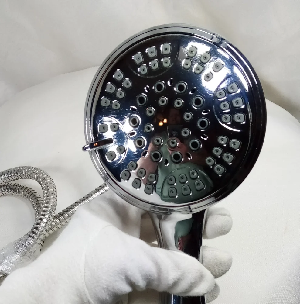 Aqua Source Polished Chrome Hand Held Shower Head